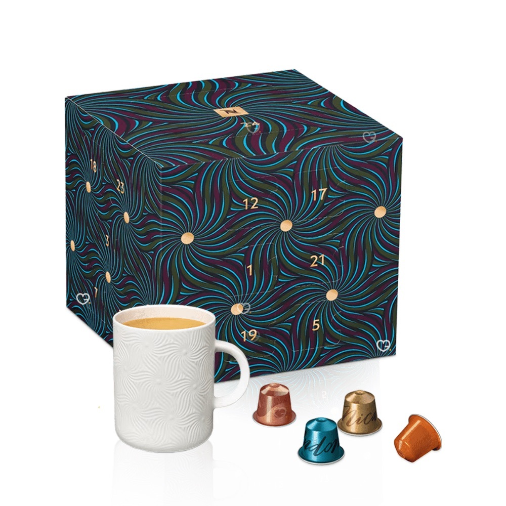 Nespresso Advent Calendar with Assorted Coffee Capsules